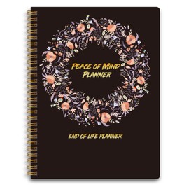 End of Life Planner UK - Final Arrangements When I Die Book Planner Organizer Notebook for Beneficiary Info, Last Wishes,Death Planner Organizer