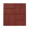Rubberific Dual Sided Rubber Paver Tile - 16" X 16"