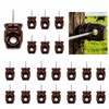Ceramic Electric Fence Insulators, 20 Pack Heavy Duty Ceramic Insulators