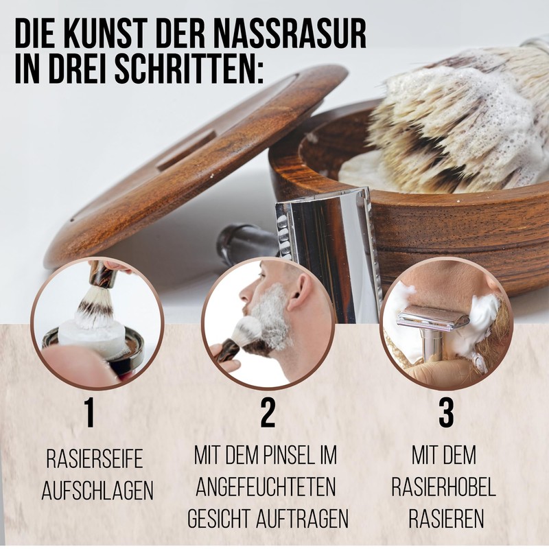 Barbear Gift Set for Men - Premium Safety Razor &