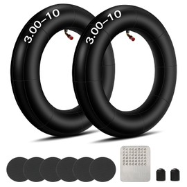 GREHUA 2.75/3.00-10 3.00x10 2.50-10 80/100-10 Dirt Bike Inner Tube Compatible with 110cc 125cc CRF50 CRF70 XR50 XR70 EZ90 Cub CT70 KLX110 DRZ110 DRZ70 JR50 RSF650 QG-214 Pitbike Moped Scooter Parts