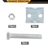 CNNELL 4Pcs Strut Shocks Coil Spring Compressor 2-Way Adjustable Lift