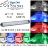 Wave One Marine 8" LED RGBW Surface Mount Courtesy Internal