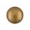 Bezelry 12 Pieces Lined Edge Pattern Metal Shank Buttons. 22mm