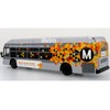 New Flyer XN40 Transit Bus Los Angeles Metro - Warner