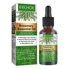 Aceite Esencial De Romero Para El Crecimiento Del Cabello