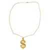 Novelty Giant Plastic Party 30'' Chain Dollar Sign Necklace Decor