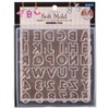 Padico 404117 UV Resin Soft Mold, Alphabet