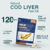 Zipvit Cod Liver Oil 1000mg, 120 Softgel Capsules, Rich in