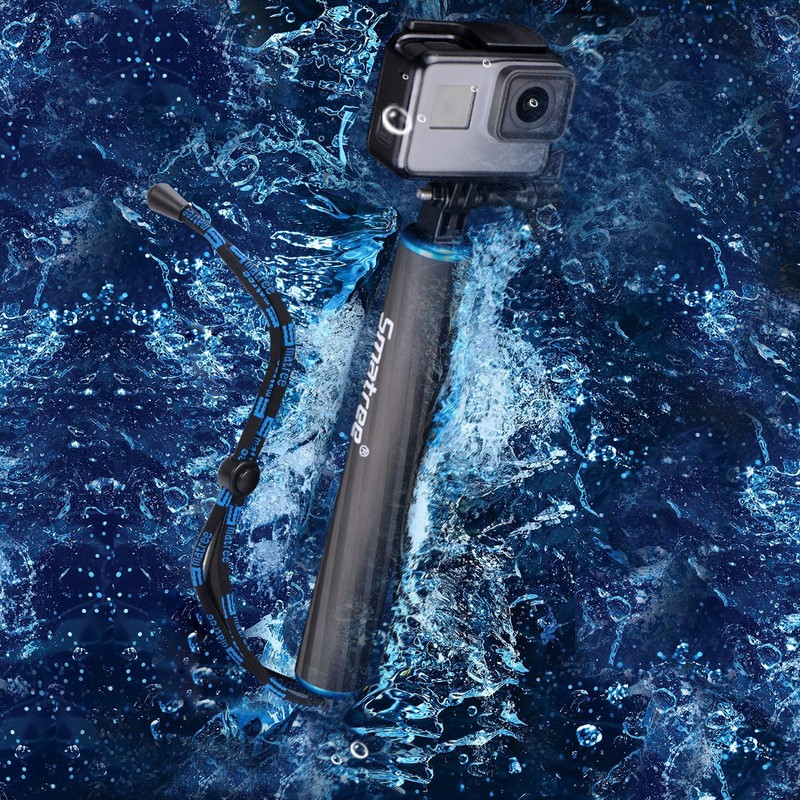 Smatree SmaPole F1 Waterproof Floating Carbon Fiber Hand Grip for