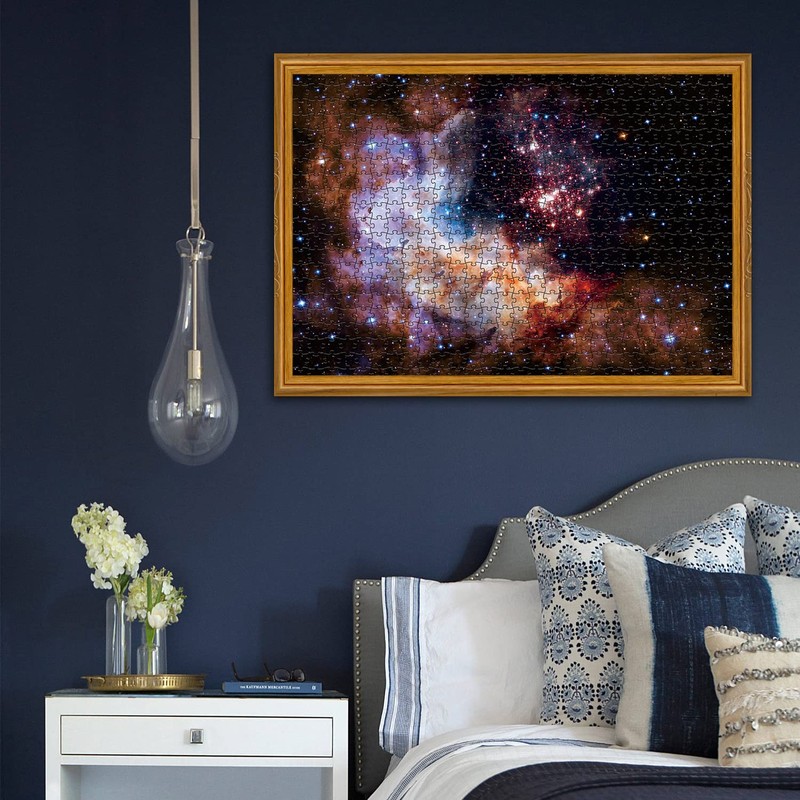 Space Puzzle 1000 Pieces Adult, Solar System Galaxy Puzzle, Hubble-Westerlund