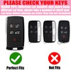 YIKECASE Key Fob Cover with Diamond Keychain Car Key Holder