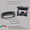 Tailgate Handle Latch and Bezel Trim with 2 Pairs Rod