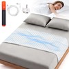 Lnopever Grounding Bed Sheet Earthing UK, Grounding Sheets 10% Silver