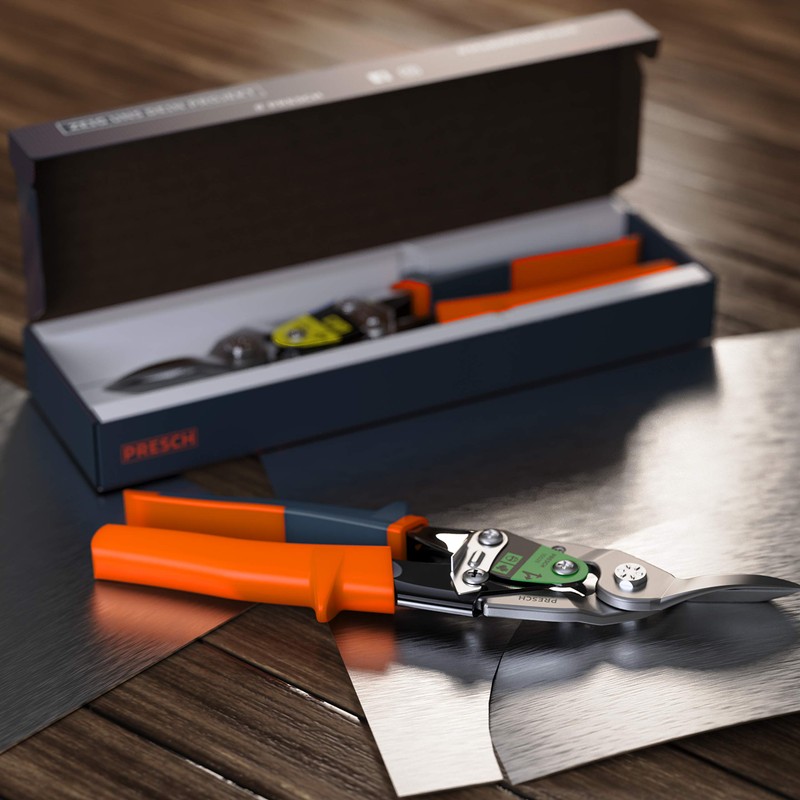 Tin Snips Straight, Right and Set