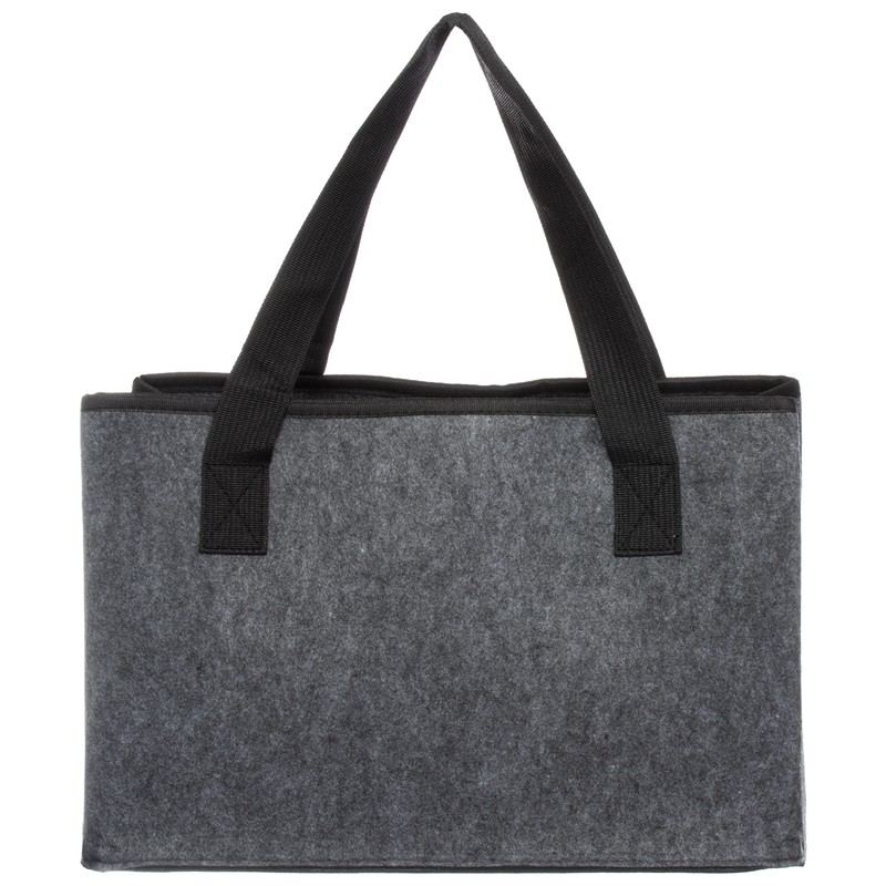 Brandsseller Bee Happy Felt Bag, Leisure Bag, Practical Shopping Bag,