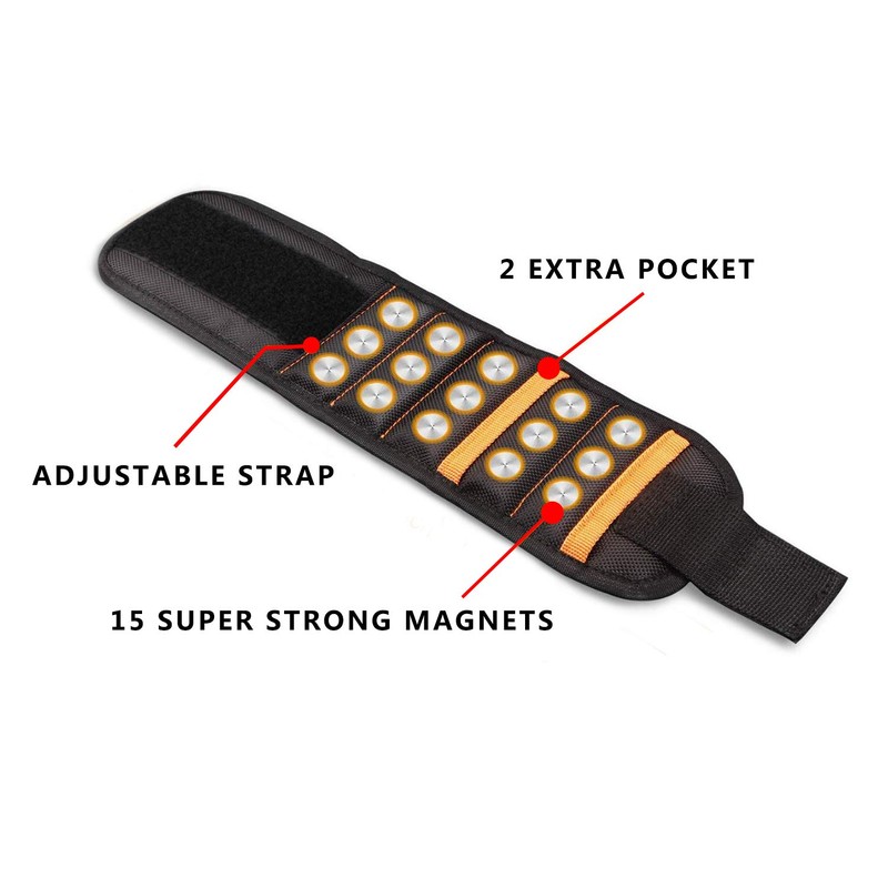 Magnetic Wristband, DIY Tool Gift for Father Tool Belt with