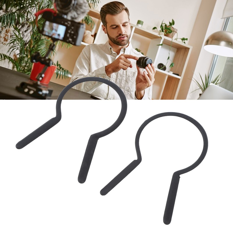 2 Pcs Metal Camera Lens Filter Remover Wrench Set Rubber