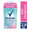 Desodorante Degree Sheer Powder Para Mujer 2pack 74gr C/u