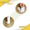 GBOC Double-Sided Carpet Tape 2" x 50 Yards Residue-Free Moisture-Resis
