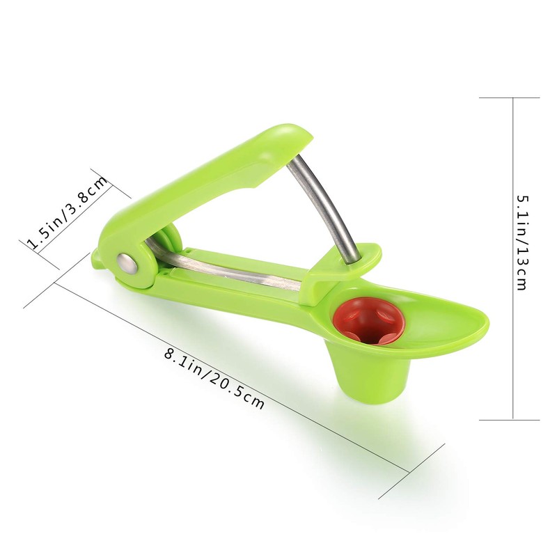Cherry Pitter or Stoner, Olive red Dates pitting Device, Cherry