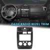 CHEDA Radio Dash Bezel Trim Compatible with Chevy Colorado GMC