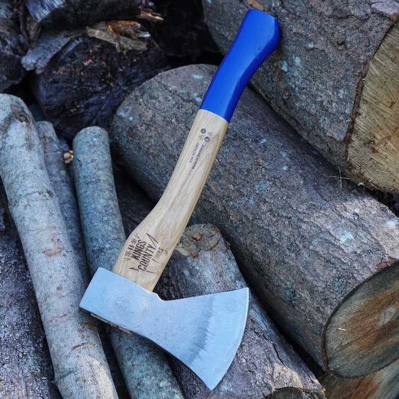 Kings County Tools Small Camping and Hiking Axe, Split Fireplace