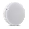 Bright Source Wall & Ceiling Round Utility LED Bulkhead, White,
