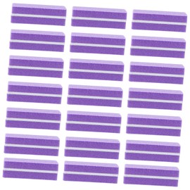 Healeved 120pcs Double-sided File Sponge Blocks for Polishing Buffing and Retouching Nails Lightweight Art Tools for Home Salon Use