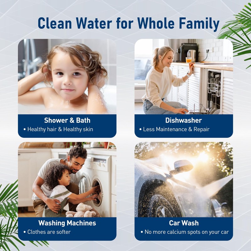 PERCOLA AP810-2 Large Capacity Whole House Replacement Water Filter Drop-in