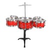 Toddler Jazz Drum Kit Hand Eye Coordination High Safety Sturdy