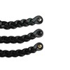 Brute Strength - Leather Drawer Pulls - Braided - Black