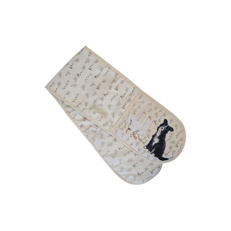 ALEX CLARK Daisyfield Farm Animals Double Oven Glove - 100%