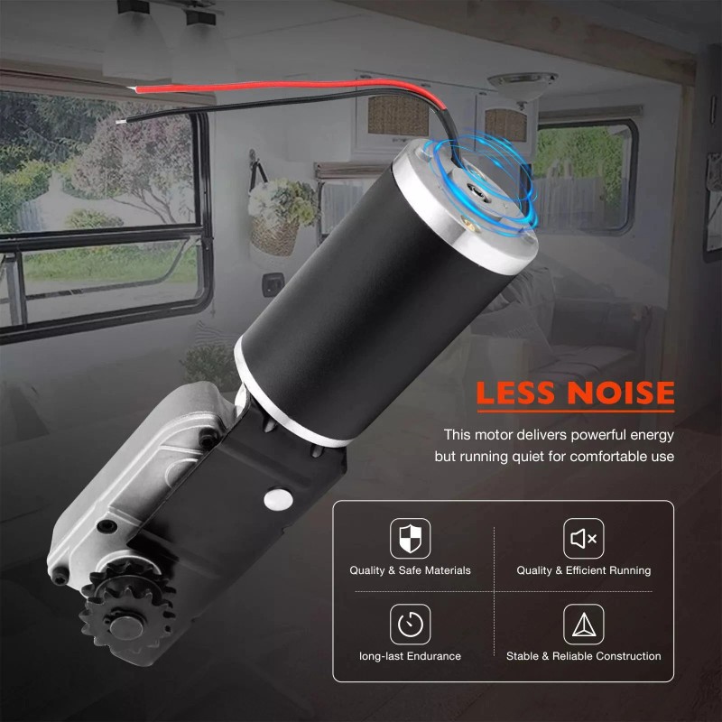 trustdrive RV Slide-Out Motor & Gearbox Assembly For RV BAL