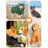 Bibykivn Bathrobe for Dogs, Microfibre Dog Bathrobe, Adjustable Collar with