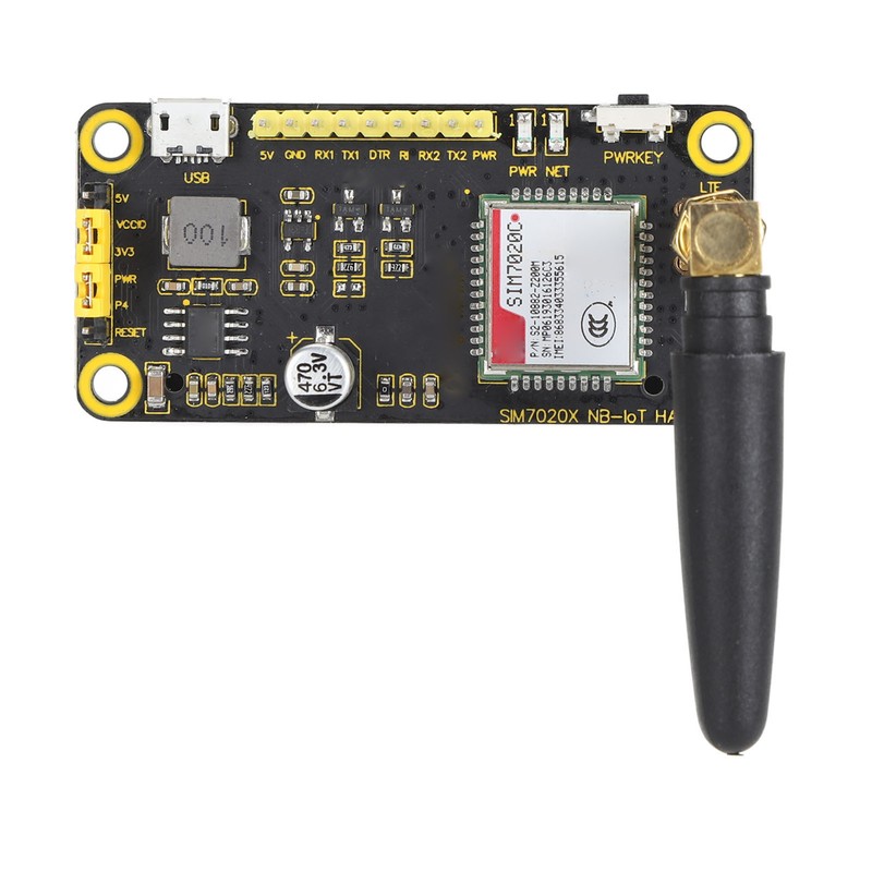 NB IoT Expansion Board Multi Protocol 2 LED Indicators USB