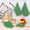 smiry Cotton Kitchen Dish Towels, 12" x 12", 6 Pack