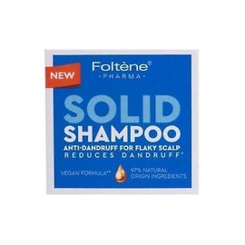 Foltene PHARMA Anti Dandruff Solid Shampoo – Dandruff Solid Shampoo Bar for Flaky, Itchy & Dry Scalp – 97% Natural Origin, Vegan Soap Bar for Sensitive Skin – Relieves Dry Skin & Flaky Scalp 75g