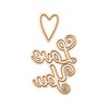 Spellbinders S1-024 Die D-Lites Love You Etched/Wafer Thin Dies