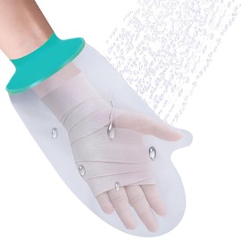 Guador Erwachsene Gipsschutz für die Hand, Duschschutz Hand, Fingerschutz bei Verletzung, Gipsschutz Wasserdicht Hand, Handabdeckung für die Dusche Nach der Operation, Weiche, Bequeme Gipsschoner