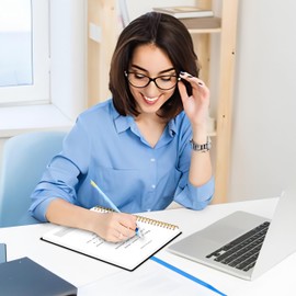 TREES Monthly Planner 2025-2027, 24 Months Planner Calendar 2025-2027, July 2025 - June 2027, 8.8" × 11.4", Simple Calendar Planner Notebook with Monthly Goals for School Office Home Planning