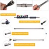 LIULO TOOL 9 Pack Pressure Washer Extension Wand, Stainless Steel