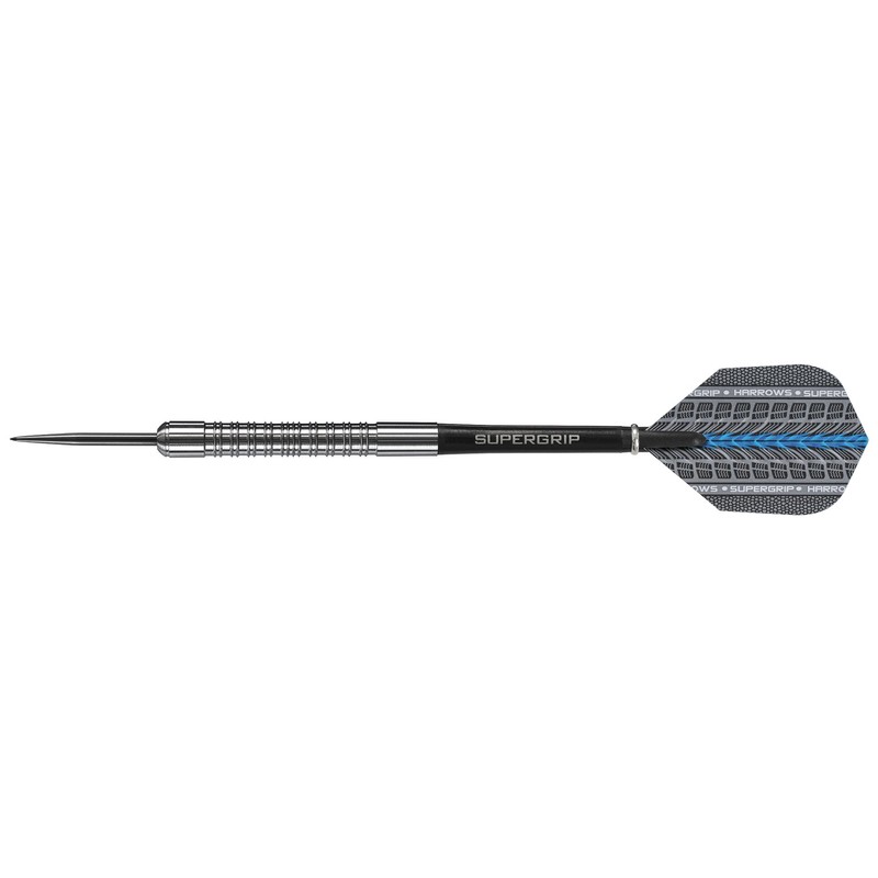 Harrows Supergrip 90% Tungsten Darts with Shafts and Flights 24gr