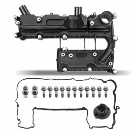 A-Premium Engine Valve Cover, with Gasket & Oil Filler Cap & Bolts, Compatible with Ford C-Max 2010-2020, Fiesta 2012-2017, Focus 2011-2017, Galaxy 2010-2015, Grand C-Max 2010-2020, Mondeo 2010-2015