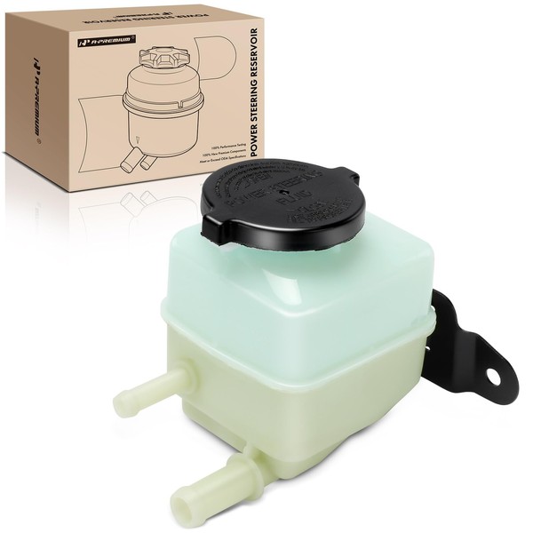 A-Premium Power Steering Reservoir/Tank with Cap & Bracket Compatible with