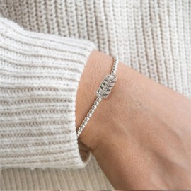 GEMAURA 50th Birthday Gifts for Her,Adjustable Silver Bracelet for Women Unique 50th Birthday Gifts for Women Cool Best Birthday Presents Ideas with Cards for Female Mom Sister Friend