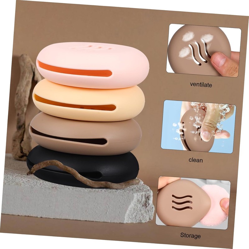 Mipcase Estuche De Viaje Para Esponjas De Maquillaje 4 Esponjas