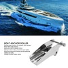 Boat Anchor Roller Stainless Steel 200mm Polished Marine Bow Roller