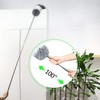 BOOMJOY Microfiber Feather Duster with Extendable Pole and Bendable Head,