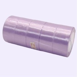 Satin Ribbon,  DIY Decorative Ribbon( 5 Rolls) 1 1/2 x 25 Yards each Roll - Color: Beige